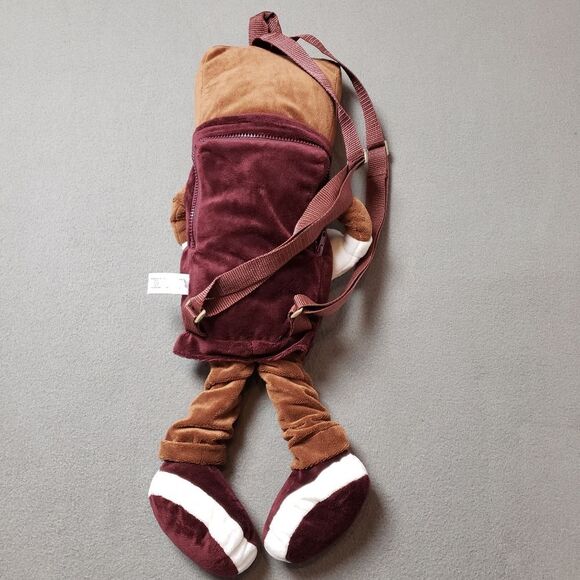 Hershey Chocolate 25" Backpack  Collectible Orange and Brown Character Backpack - Picture 2 of 11